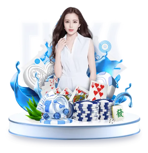 Bàn Blackjack với bài và chip